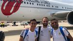 Pakai Pesawat The Rolling Stones, Timnas Argentina Tiba di Rusia