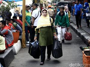 Tergerus Mobil Pribadi, Arus Mudik di Terminal Makassar Turun