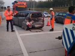 Pengemudi Ngantuk Akibatkan Kecelakaan Beruntun di Tol Madiun