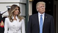 Adu Gaya Istri Donald Trump dan Kim Jong Un Saat Sama-sama Tampil Formal