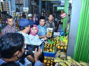 Sidak Pasar, Bupati Fadeli Temukan Minyak Goreng Tak Sesuai Kemasan