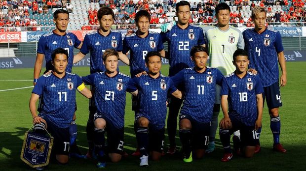 Timnas Jepang kalah 1-4 dari Kolombia di babak grup Piala Dunia 2014.