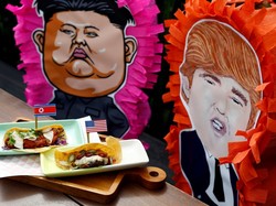 Hari Ini, Trump Bakal Bertemu Kim Jong Un di Singapura