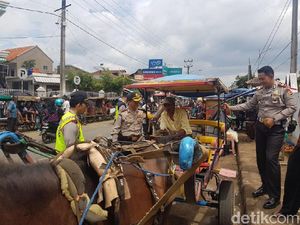 Delman di Jalur Mudik Garut Mulai Berhenti Beroperasi Delman di Jalur Mudik Garut Mulai Berhenti Beroperasi