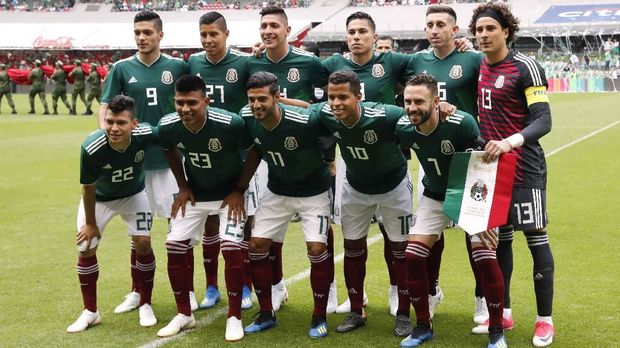 Timnas Meksiko bisa menjadi salah satu penantang bagi Swedia dan Korea Selatan untuk mendampingi timnas Jerman.