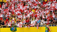 Brasil menyambangi Austria dalam laga ujicoba yang digelar di Stadion Ernst-Happel, Wina, pada Minggu (10/6/2018). Foto: Leonhard Foeger/Reuters
