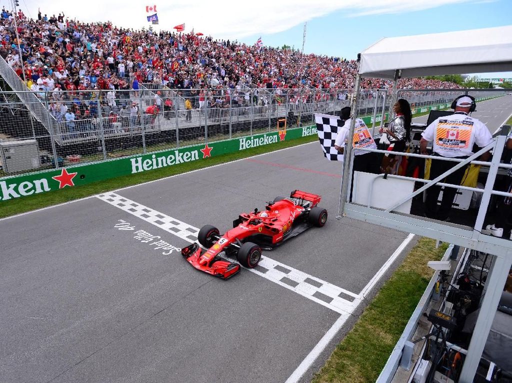 Tentang Bendera Finis yang Berkibar Prematur di GP Kanada Tentang Bendera Finis yang Berkibar Prematur di GP Kanada