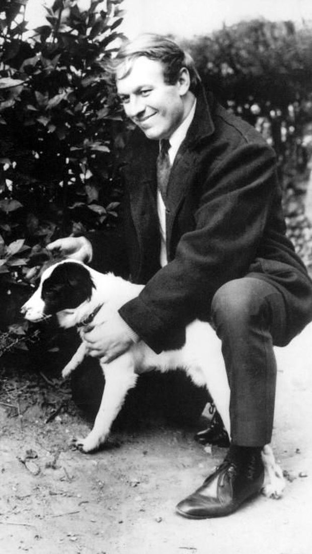 Pickles dan pemiliknya Dave Corbett