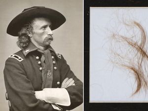 Rambut Komandan Kavaleri Perang Saudara di AS Laku Rp 175 Juta