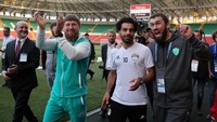 3. Mohamed Salah terus menjadi sorotan sepanjang musim 2017/2018. Dia bisa dipastikan saat ini menjadi pemain paling mahal di Mesir, yang mencapai 150 juta euro. (Foto: KARIM JAAFAR/AFP PHOTO)
