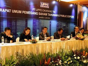 Lippo Cikarang Umumkan Hasil RUPST Lippo Cikarang Umumkan Hasil RUPST