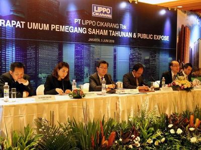 Lippo Cikarang Umumkan Hasil RUPST