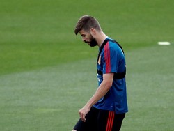 Gerard Pique. Satu lagi pemain Spanyol yang masuk dalam daftar paling populer dibahas di Twitter. Bek Barcelona ini sering jadi topik bahasan dengan me-mention akunnya, @3gerardpique. (Foto: Juan Medina/Reuters)
