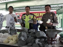 Polres Magelang Amankan 80 Kg Bahan Petasan Siap Edar