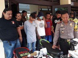 4 Pemuda Komplotan Begal Ditangkap Polisi Brebes