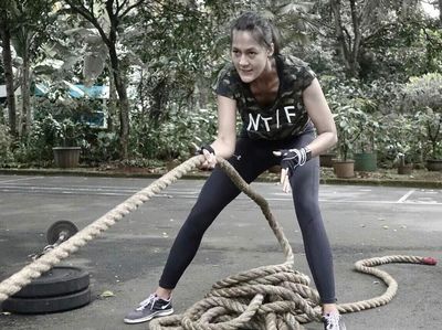 Dipamerkan Baim Wong di IG, Ini Paula Verhoeven yang Doyan Olahraga