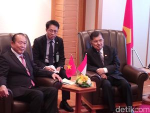 JK Bertemu Deputi PM Vietnam Bahas Tenaga Kerja dan Nelayan Ilegal