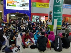 7.065 Pemudik Tinggalkan Jakarta via Stasiun Gambir Malam Ini