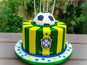 8 Inspirasi Kue Ulang Tahun Keren Bertema Piala Dunia 2018