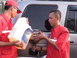 Layanan BBM Kemasan Disediakan di Jalur Mudik Jawa dan Sumatera