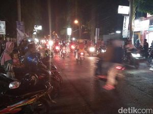 Waspada! Ada Festival Tong Tong Klek, Lalin di Rembang Padat
