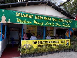 Polda Sulsel Buka 124 Posko, Bisa Dipakai Pemudik Istirahat