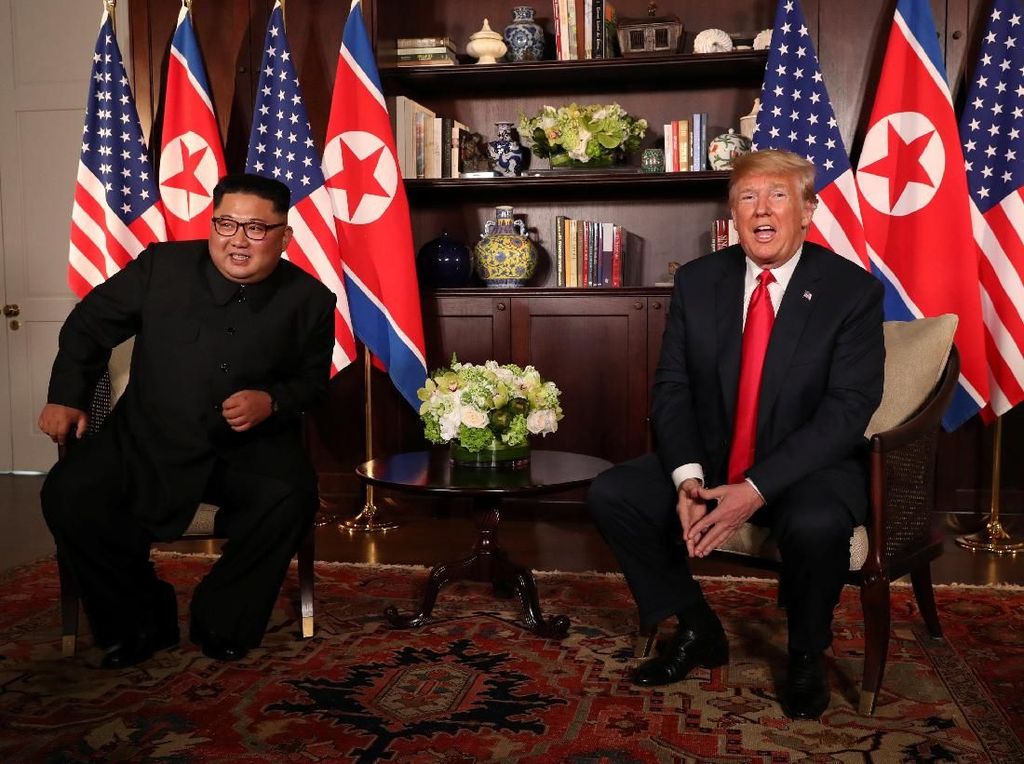 Kata Kim Jong-Un ke Trump: Senang Bertemu Anda, Mr. President! Kata Kim Jong-Un ke Trump: Senang Bertemu Anda, Mr. President!