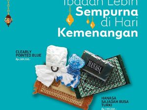 Gaya Saat Lebaran dengan Aksesori dari Transmart Department Store