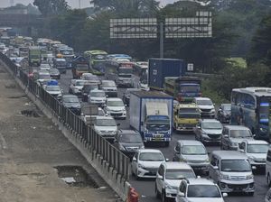 387.383 Kendaraan Tinggalkan Jabodetabek di Weekend Jelang Larangan Mudik 387.383 Kendaraan Tinggalkan Jabodetabek di Weekend Jelang Larangan Mudik