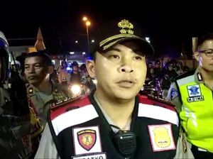 Amankan Arus Mudik, Polisi Bermotor Sisir Wilayah Sukabumi