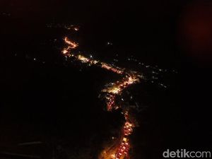 Foto dari Langit: Macet Jalur Nagreg Dua Hari Jelang Lebaran