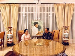 Mega Sajikan Es Kelapa Merah-Putih untuk Jokowi, Ini Makna Khususnya