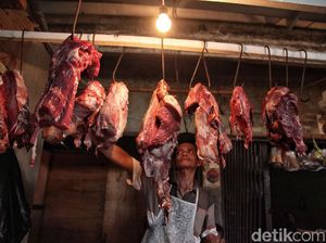 Dolar Meroket, Harga Daging Impor di Pasar Senen Malah Turun