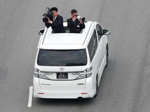 Trump Bawa Sniper, Kim Jong Un Boyong Kameramen Saat di Singapura