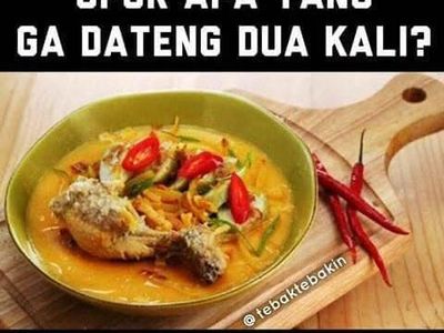 Jadi Incaran Saat Lebaran, Lihat Kocaknya 10 Meme Opor Ayam!