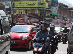 Puncak Arus Mudik di Garut Hari Ini, Malangbong-Limbangan Merayap