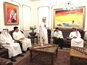 KJRI Jeddah Gelar Bukber dengan Media Arab Saudi