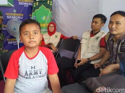 Kebingungan, Pemudik Ini Titipkan Anaknya di Kantor Polisi