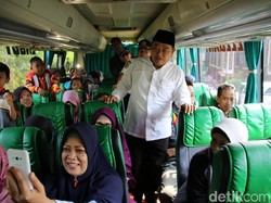 1.925 Warga Sidoarjo Mudik Gratis, Diantar 35 Bus ke-7 Tujuan