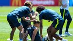 Ketika Coutinho Jadi Korban Ceplok Telur di Sesi Latihan Brasil