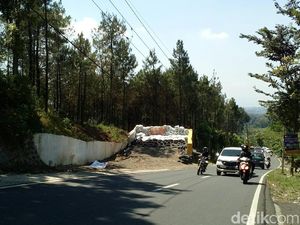 Mudik Lewat Jalur Alternatif Batu-Mojokerto, Wajib Gunakan Gigi 1