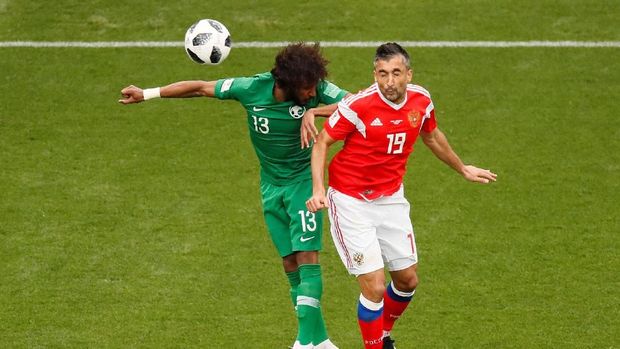 Arab Saudi tampil lebih baik di babak kedua.