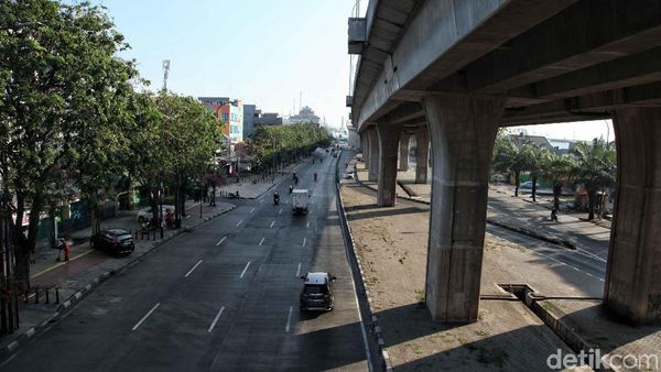 Jelang Lebaran, Tanjung Priok Sepi Kendaraan Truk Kontainer