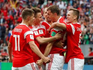 Rusia Gebuk Arab Saudi 5-0 di Laga Pembuka Piala Dunia 2018