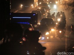 Malam H+1 Lebaran, Jalur Nagreg Arah Garut Macet