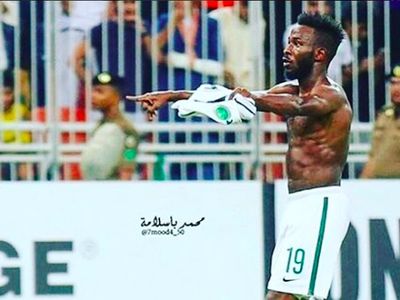 Tubuh Kekar Fahad Al Muwallad, Penyerang Arab Saudi di Piala Dunia 2018