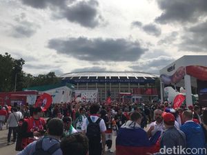 Merah dan Hijau Luzhniki Sambut Kickoff Piala Dunia 2018