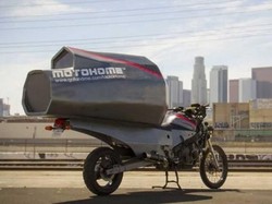 Cocok Buat Mudik, Motor Ini Ada Tempat Tidurnya