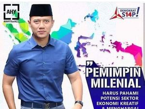 Bersabuk LV di Poster Kearifan Lokal, AHY: Saya Nggak Pura-pura Bersabuk LV di Poster Kearifan Lokal, AHY: Saya Nggak Pura-pura