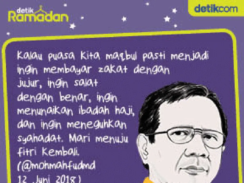Indikasi Maqbul Puasa Ramadan Indikasi Maqbul Puasa Ramadan